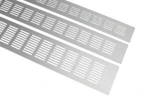 Hliníková vetracia mriežka 300 x 80mm 1ks