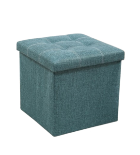 Taburet 38x38x38 zelený