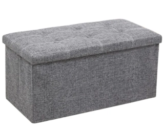 Taburet 76x38x38  šedá/antracit