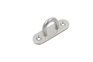 Očko petlice samostatné 60x20mm nerez