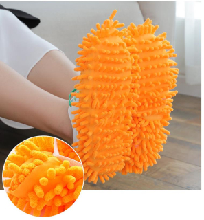 Čistiace návleky z mikrovlákna oranžovej