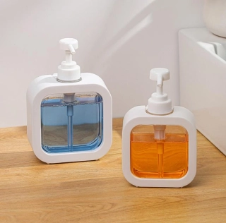 Priehľadný dávkovač mydla 300 ml