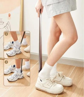 Dlhá lyžica na topánky 52cm nerez