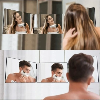 Skladacie zrkadlo na zavesenie