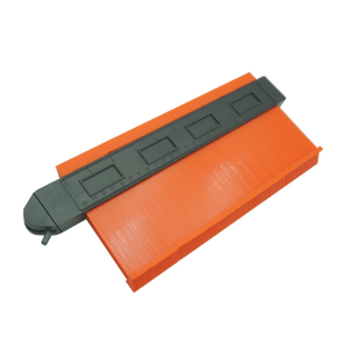 Profilový merač tvarov so zámkom - 250mm oranžový