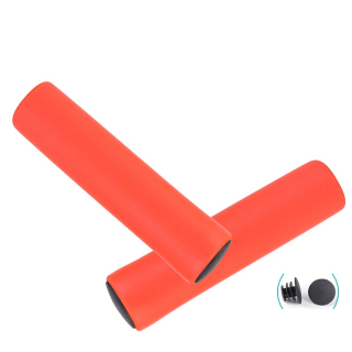Penové gripy na bicykel (1 pár) – oranžová