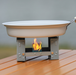 Skladací liehový varič - ultraľahký outdoorový varič