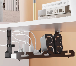 Organizér káblov pod stôl 40cm