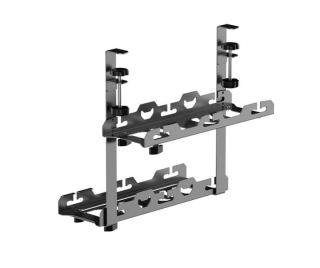 Organizér káblov pod stôl 40cm poschodový