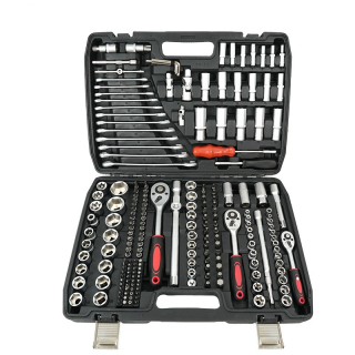 Profesionálna gola sada 216 ks – kompletná sada náradia 1/4", 3/8" a 1/2"