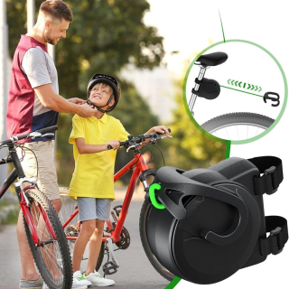 Ťažné lano na bicykel, samonavíjacie