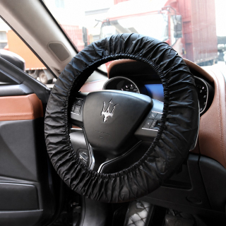 Ochranný poťah na volant pre mechanikov - vodeodolný, čierny