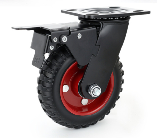 Otočné transportné koliesko s brzdou 150 mm - nosnosť 160 kg