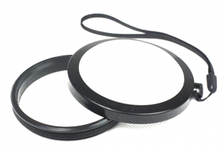 Krytka objektívu pre vyváženie bielej priemer 62 mm