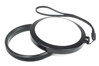 Krytka objektívu pre vyváženie bielej priemer 67 mm