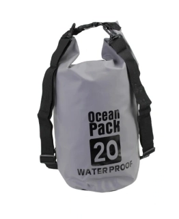Ocean Pack, vodotesný vak 20L šedá