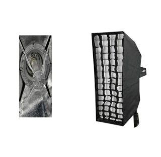 Strip softbox 22 × 90 cm, otočný, Bowens, s voštinou, rýchloskladací ELEMENTRIX