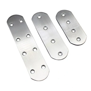 Nerezová plochá spojka 92 × 38 mm ELEMENTRIX