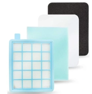 HEPA Filter do vysávača PHILIPS PowerPro Compact FC8470 - FC8479 súprava s filtrami 1+3 ks
