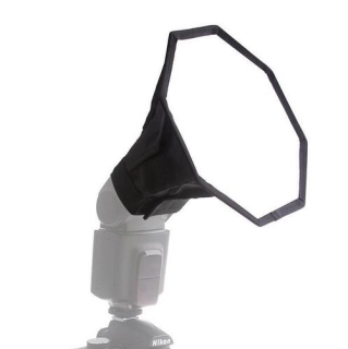 Softbox, minisoftbox Oktagon pre systémový blesk 20 cm