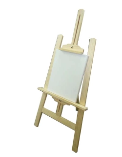 Drevený maliarsky stojan 83 cm, nezmontovaný ELEMENTRIX