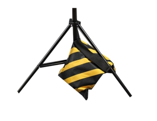 Záťažová taška Sand Bag pre Boom statív, žlto-čierna ELEMENTRIX