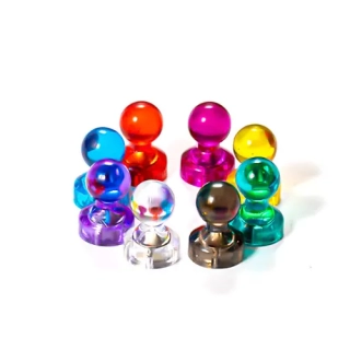 Neodymové magnetické figúrky Ø 11 × 17 mm, 8 ks ELEMENTRIX
