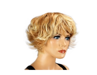 Dámska parochňa krátka blond ELEMENTRIX