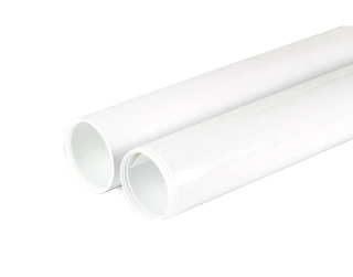 Fotografické pozadie PVC, farba biela, 120 × 200 cm ELEMENTRIX