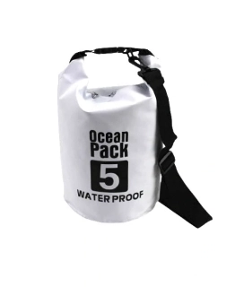 Ocean Pack, vodotesný vak 5L bielá