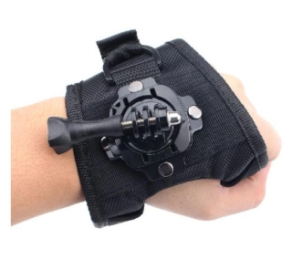 Otočný držiak na zápästie pre GoPro Hero, 360° ELEMENTRIX