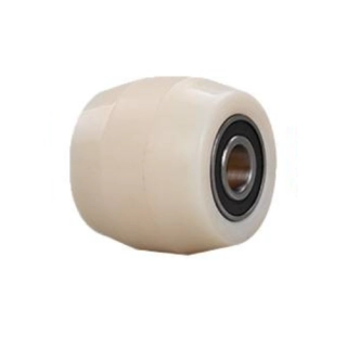Zadné koleso pre paletový vozík 80 × 70 mm nylon skosené s ložiskami ELEMENTRIX