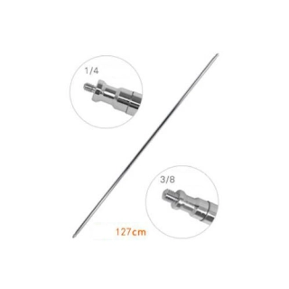 Nerezová statívová tyč 127 cm, priemer 16 mm ELEMENTRIX