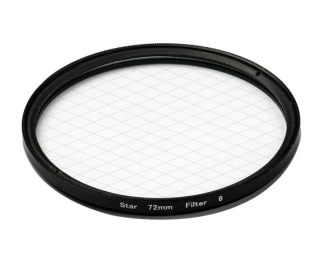 Hviezdičkový filter STAR 6 77 mm ELEMENTRIX, pevný