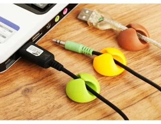 Samolepiace držiaky káblov Cable Clip, 6 ks ELEMENTRIX