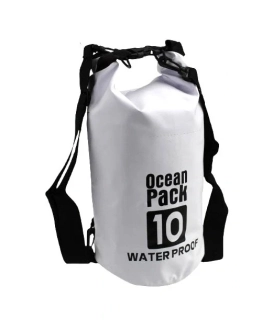 Ocean Pack, vodotesný vak 10L bielý