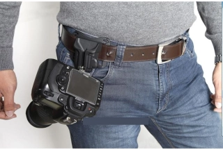 Upínací držiak fotoaparátu na opasok PARTNER