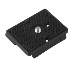 Rýchloupínacie doštičky pre Manfrotto 200PL-14, čierne