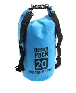 Ocean Pack, vodotesný vak 20L modrý