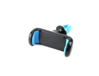 Držiak telefónu ELEMENTRIX do ventilácie, 55–82 mm, čierno-modrý